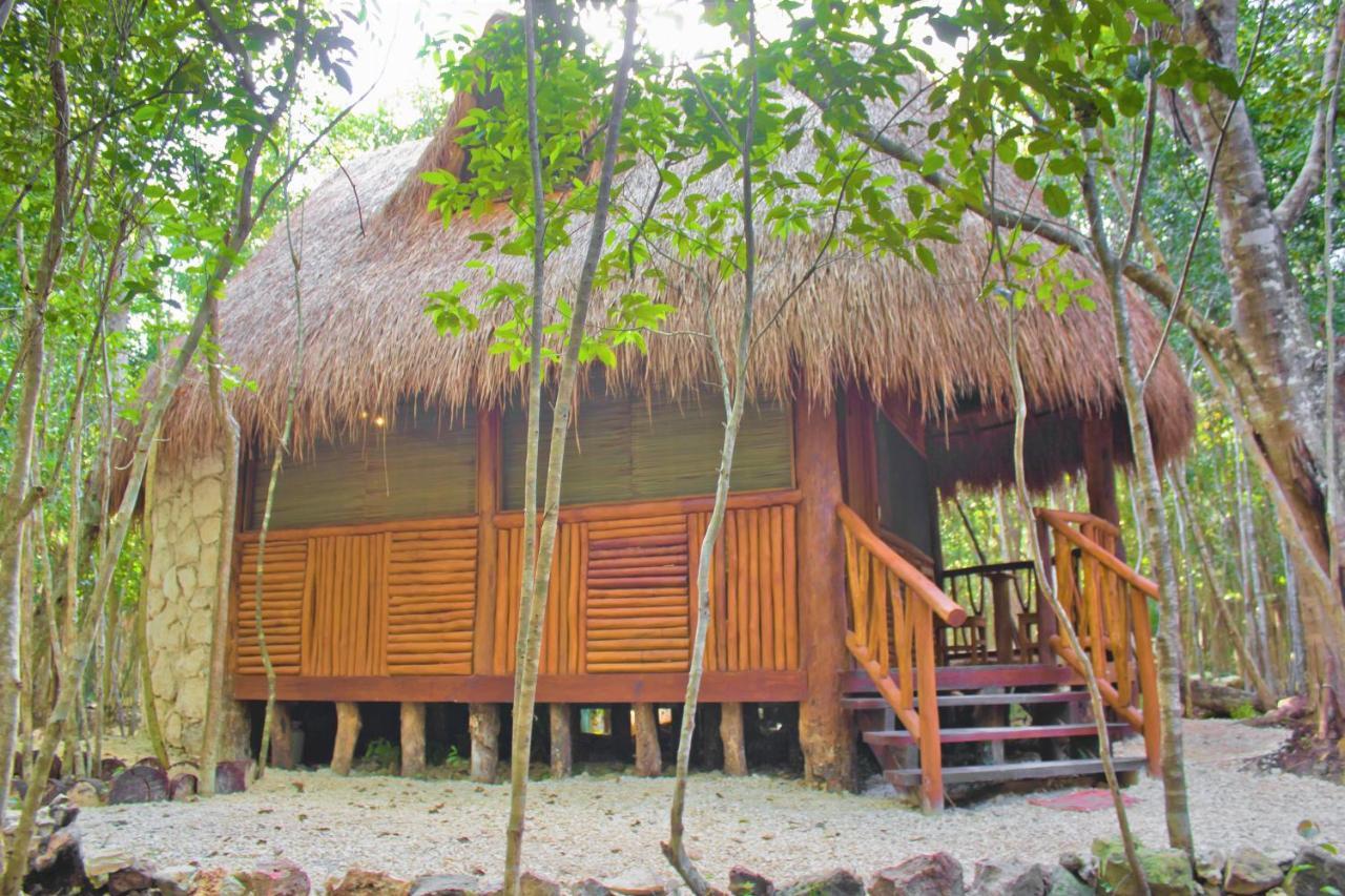 Aldea Maya-Ha Cabanas Con Cenotes Puerto Morelos Kültér fotó