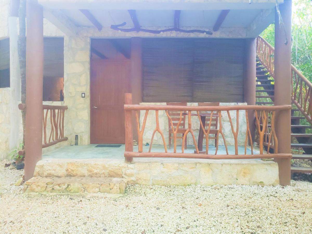 Aldea Maya-Ha Cabanas Con Cenotes Puerto Morelos Kültér fotó