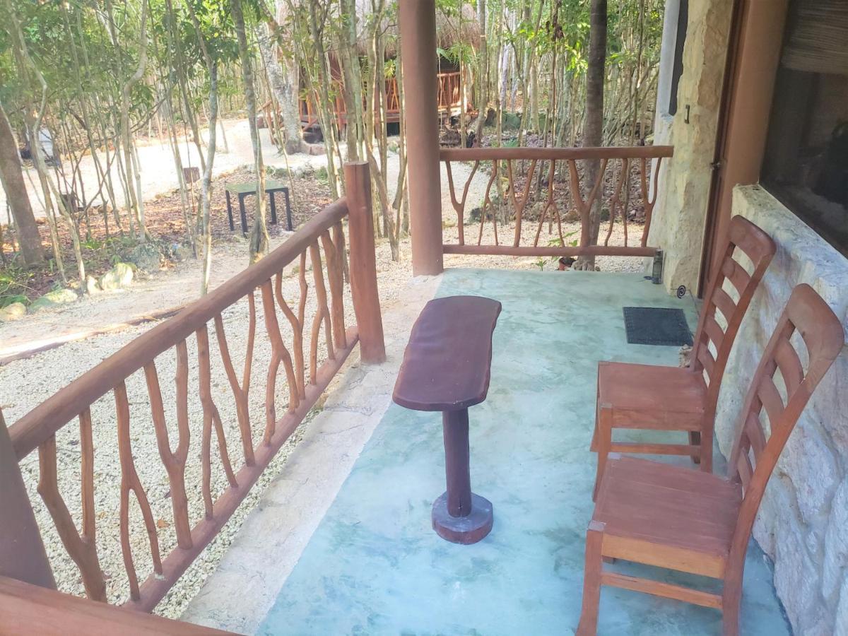 Aldea Maya-Ha Cabanas Con Cenotes Puerto Morelos Kültér fotó