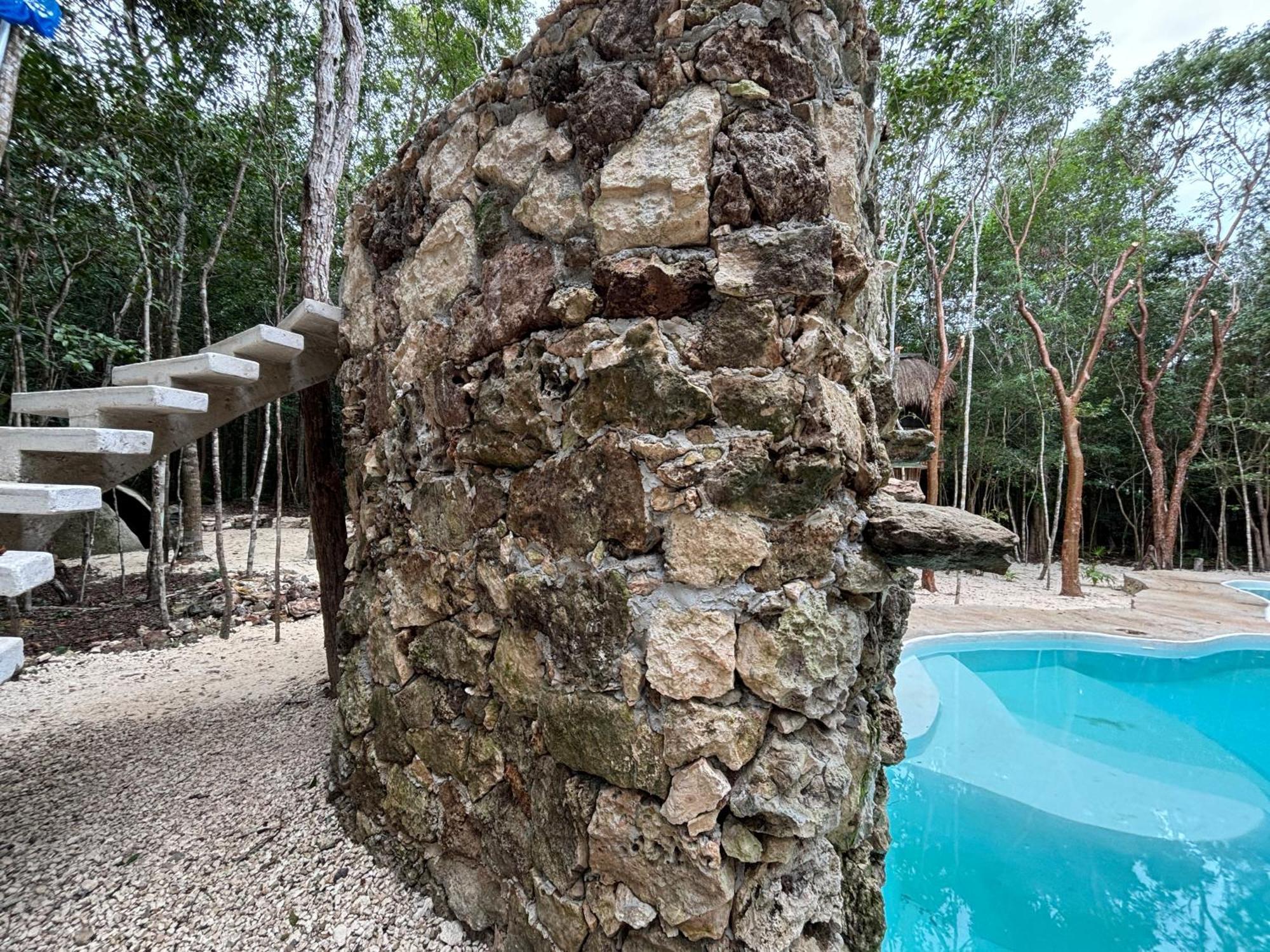 Aldea Maya-Ha Cabanas Con Cenotes Puerto Morelos Kültér fotó