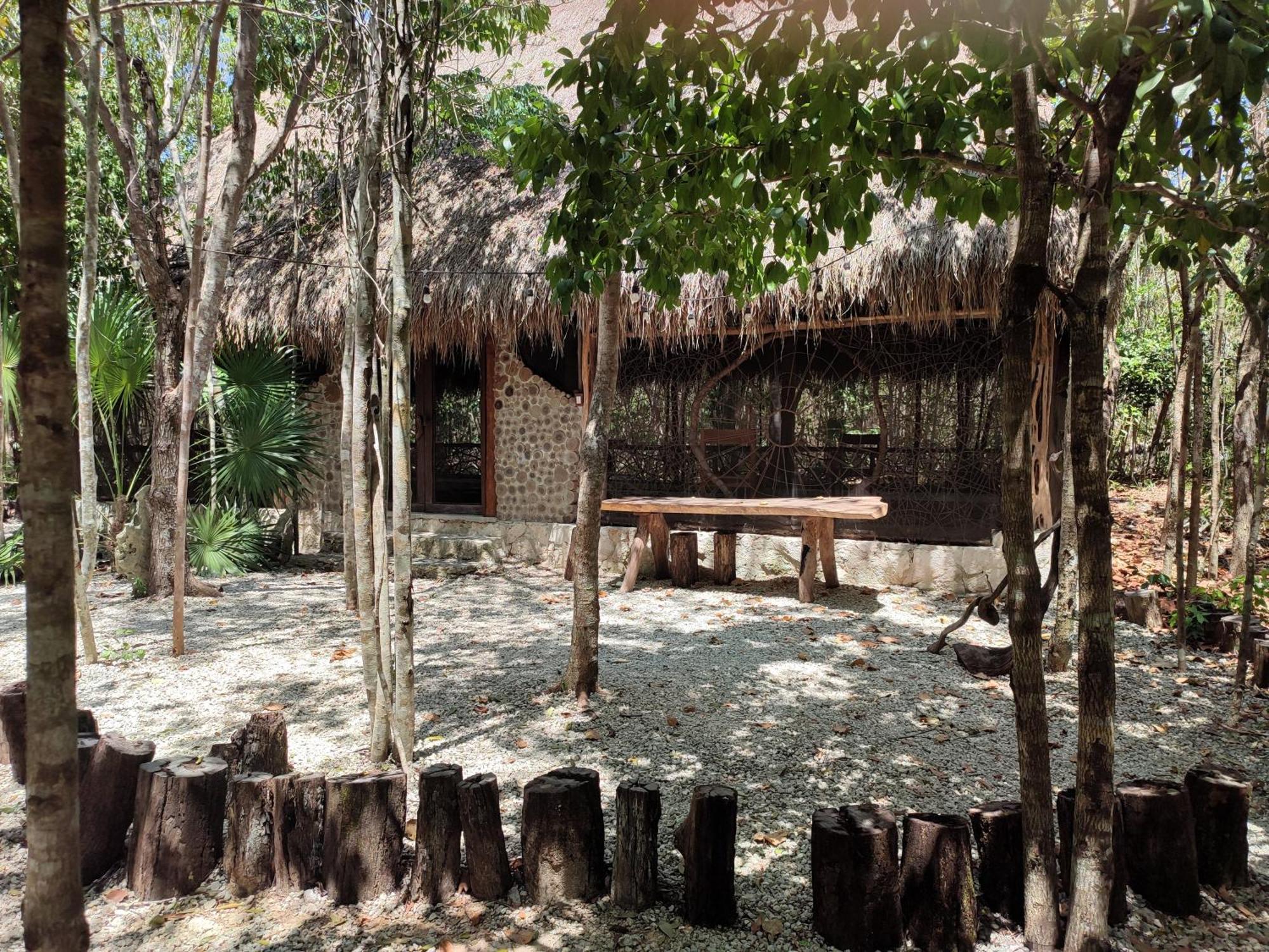 Aldea Maya-Ha Cabanas Con Cenotes Puerto Morelos Kültér fotó