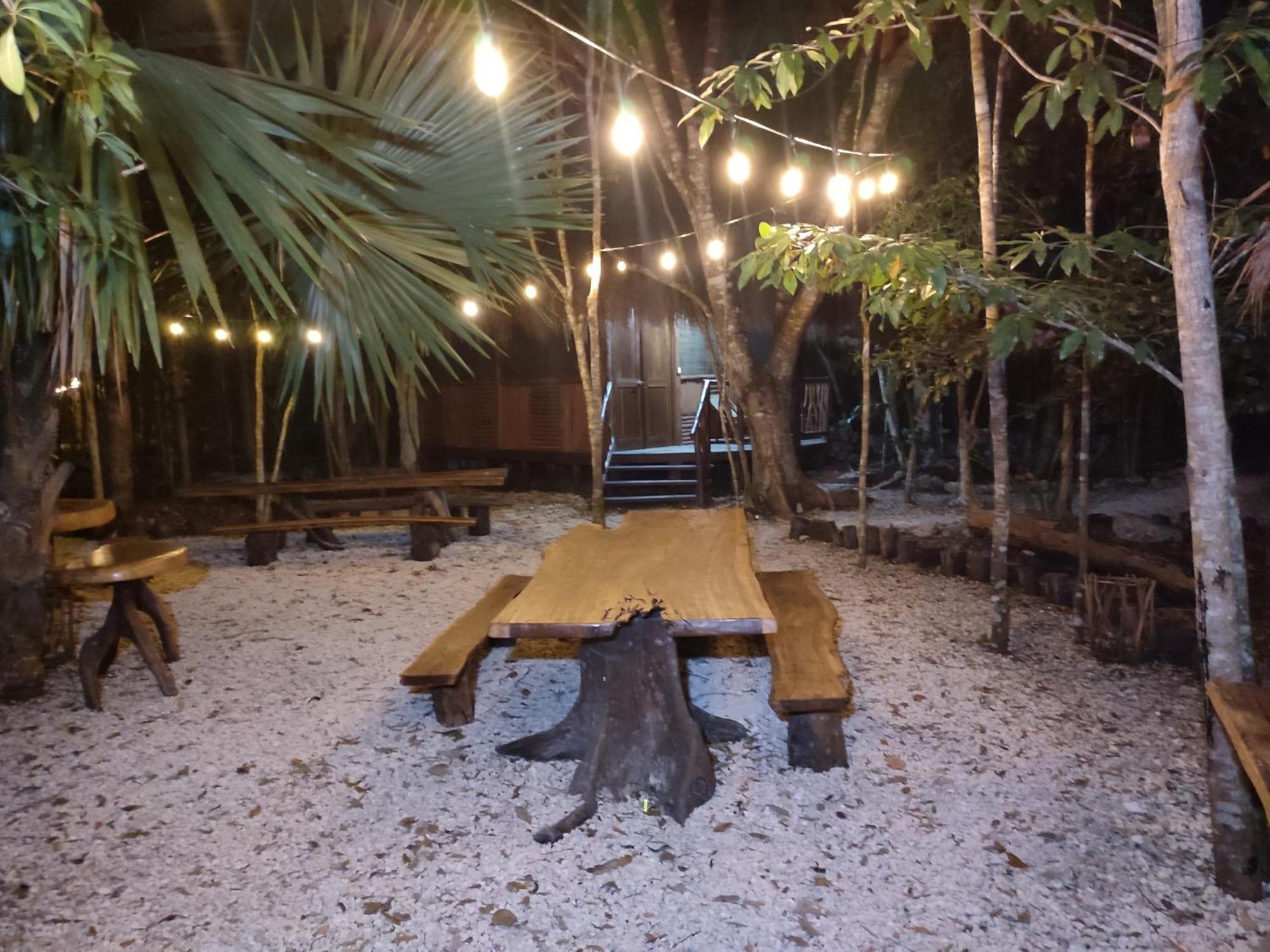 Aldea Maya-Ha Cabanas Con Cenotes Puerto Morelos Kültér fotó