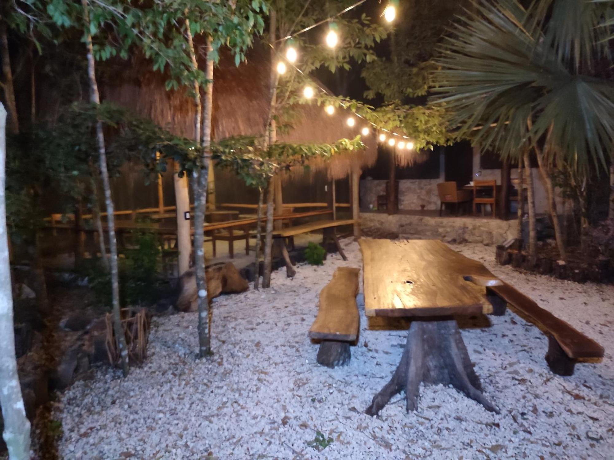 Aldea Maya-Ha Cabanas Con Cenotes Puerto Morelos Kültér fotó
